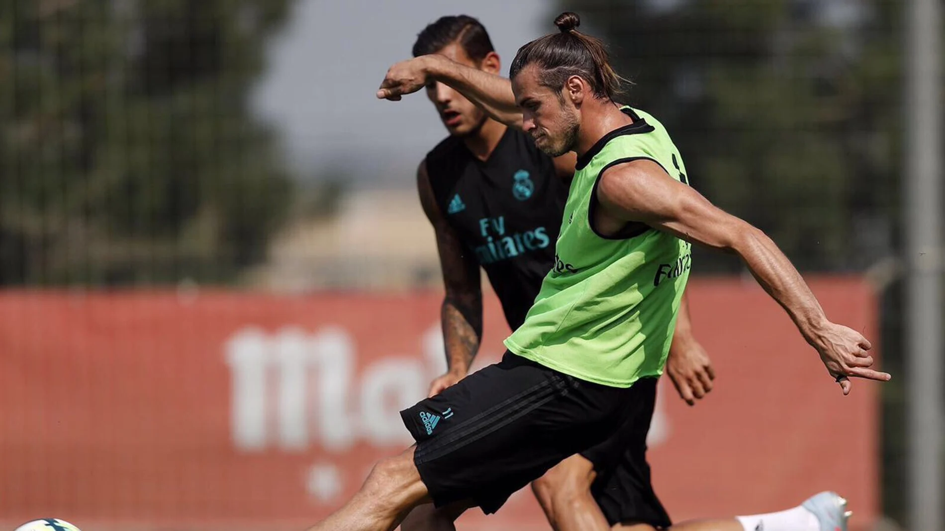 Bale, en un entrenamiento Bale, en un entrenamiento