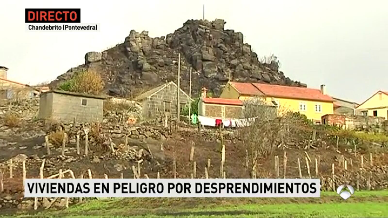 Enormes rocas de hasta 10 toneladas amenazan con desprenderse y caer sobre la localidad de Chandebrito 