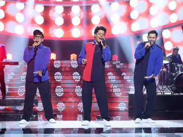 Naim Thomas, convertido en Bruno Mars revoluciona el plató a golpe de ‘That’s what I like’ Naim Thomas, convertido en Bruno Mars revoluciona el plató a golpe de ‘That’s what I like’