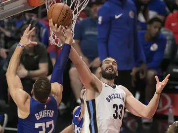 Marc Gasol, ante Griffin Marc Gasol, ante Griffin