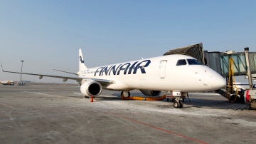 Un avión de Finnair