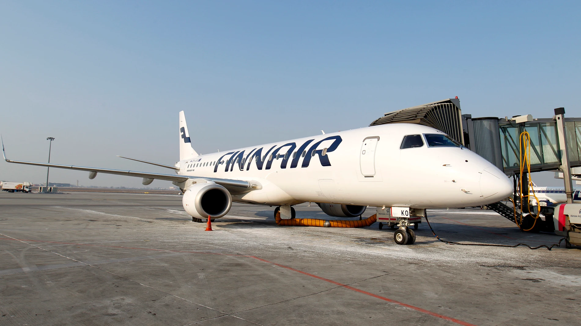 Un avión de Finnair Un avión de Finnair