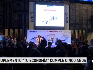 Fátima Báñez participa en el evento por el quinto aniversario del suplemento 'Tu Economía' de 'La Razón'