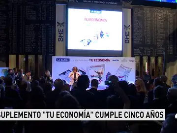 Fátima Báñez participa en el evento por el quinto aniversario del suplemento 'Tu Economía' de 'La Razón' Fátima Báñez participa en el evento por el quinto aniversario del suplemento 'Tu Economía' de 'La Razón'