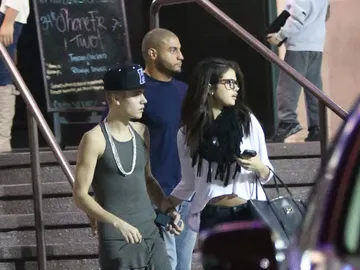 Justin Bieber y Selena Gomez Justin Bieber y Selena Gomez