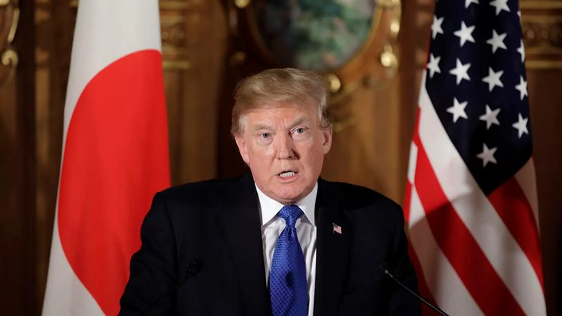 El presidente de Estados Unidos, Donald Trump El presidente de Estados Unidos, Donald Trump