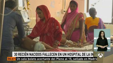 Al menos 30 bebés mueren en un hospital de la India en dos días