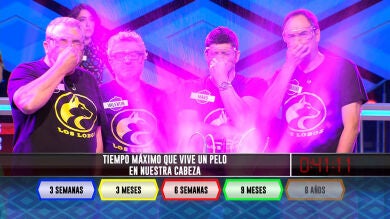 El equipo de 'Los Lobos' explota 'por los pelos'