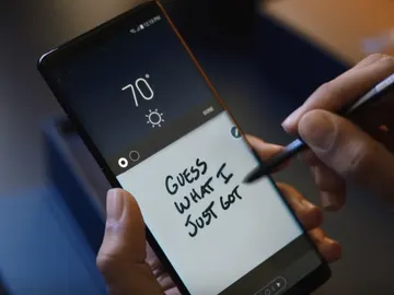 Anuncio de Samsung Anuncio de Samsung