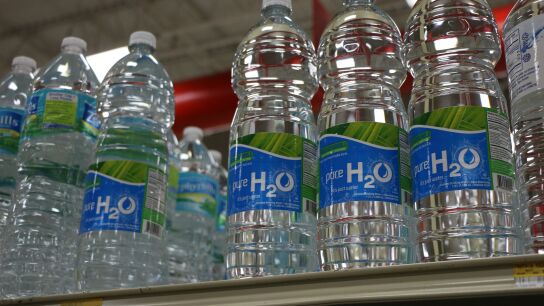 Botellas de agua