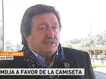 Juan Luis Larrea, presidente de la RFEF Juan Luis Larrea, presidente de la RFEF