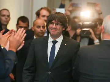 El expresidente de la Generalitat, Carles Puigdemont El expresidente de la Generalitat, Carles Puigdemont