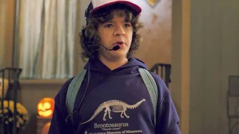 Dustin en 'Stranger Things' Dustin en 'Stranger Things'