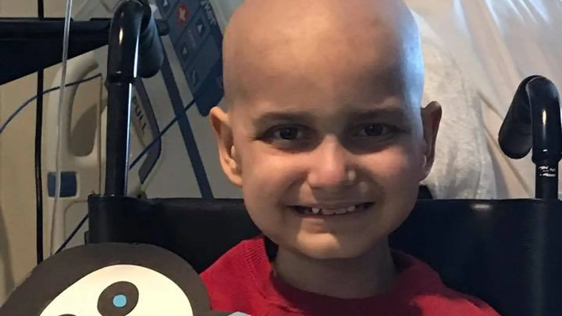 Jacob Thompson, el pequeño con cáncer terminal Jacob Thompson, el pequeño con cáncer terminal