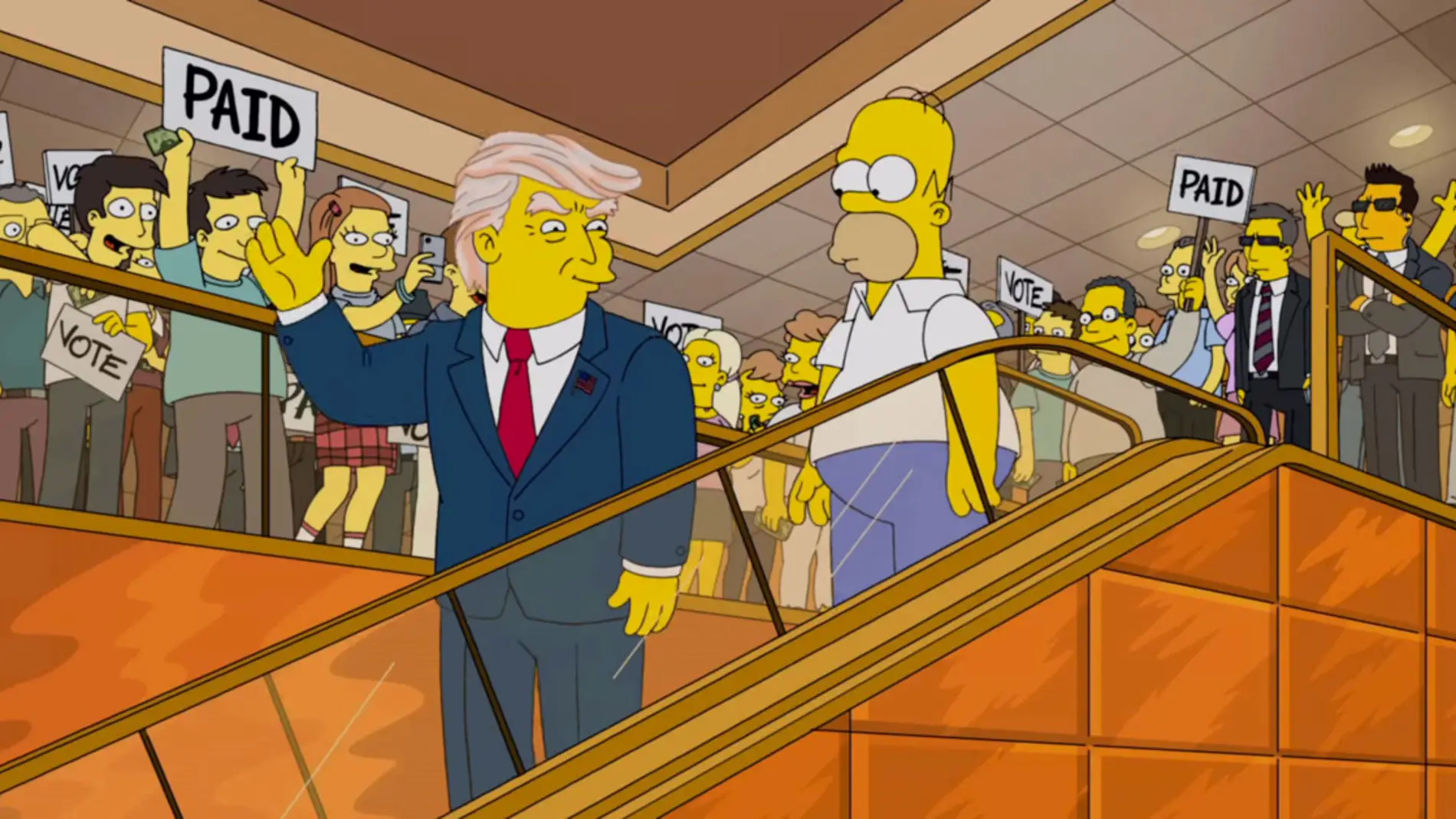 Donald Trump en 'Los Simpson'