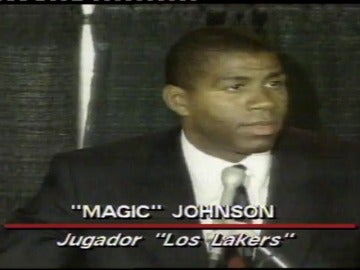 Magic Johnson anunciaba al mundo su enfermedad como portador del VIH hace 26 años 