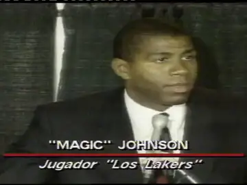 Magic Johnson anunciaba al mundo su enfermedad como portador del VIH hace 26 años Magic Johnson anunciaba al mundo su enfermedad como portador del VIH hace 26 años