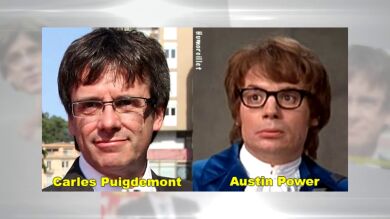 Puigdemont, Rufián y Anna Gabriel se convierten en la estrellas de los 'caganers' esta Navidad