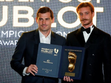 Iker Casillas, premio Golden Foot 2017