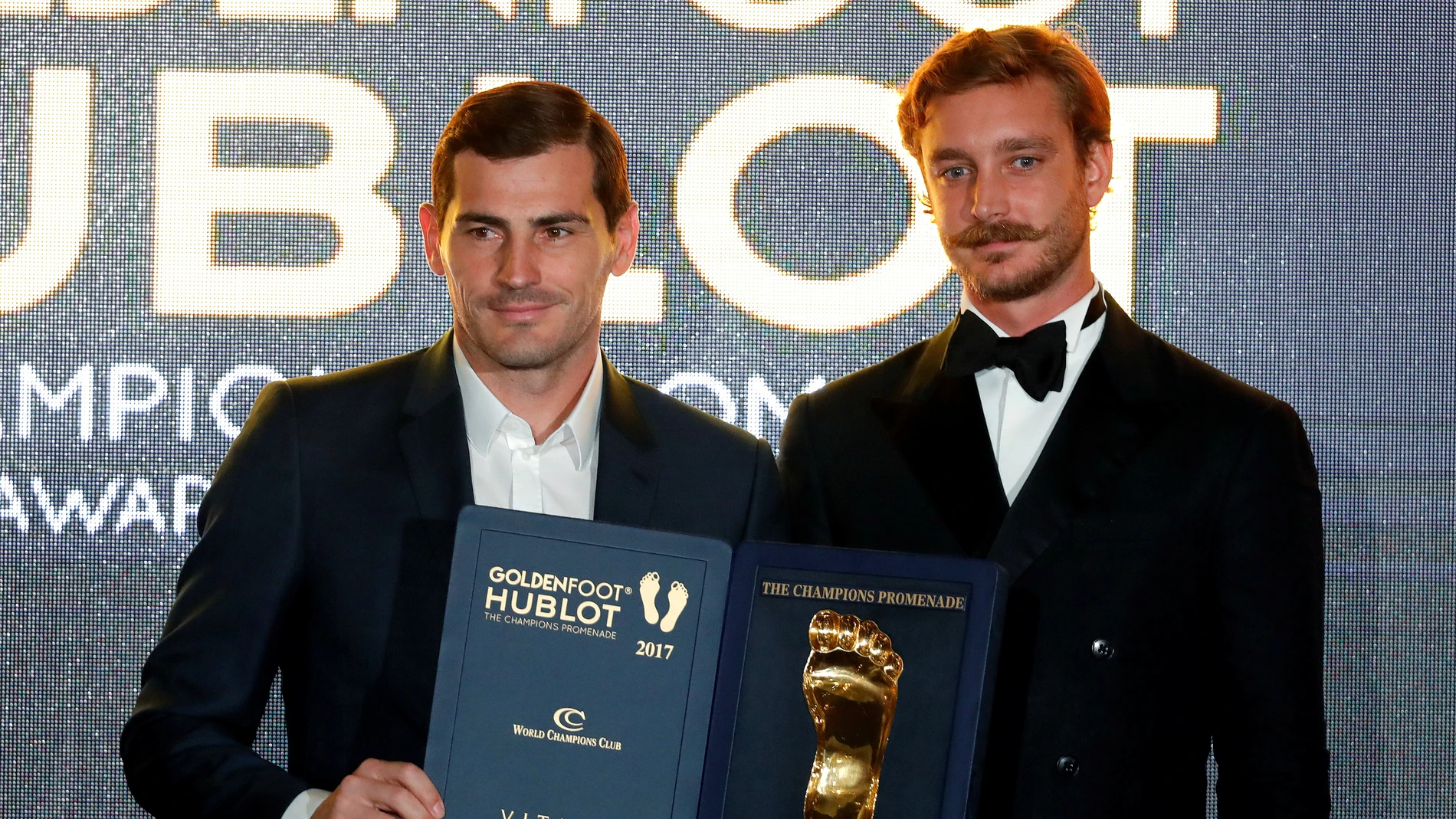 Iker Casillas, premio Golden Foot 2017 Iker Casillas, premio Golden Foot 2017