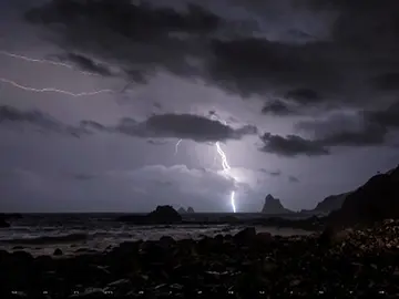 Noche de rayos y truenos en Tenerife Noche de rayos y truenos en Tenerife