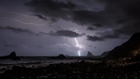 Noche de rayos y truenos en Tenerife Noche de rayos y truenos en Tenerife