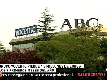El grupo Vocento acusa la caída de sus ingresos de publicidad y de la venta de ejemplares en los nueve primeros meses del año El grupo Vocento acusa la caída de sus ingresos de publicidad y de la venta de ejemplares en los nueve primeros meses del año