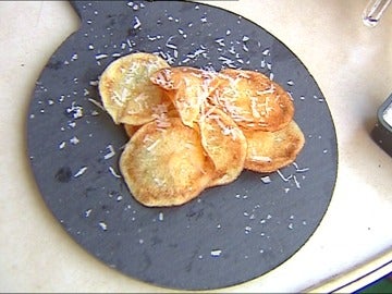 Patatas caseras al microondas Patatas caseras al microondas