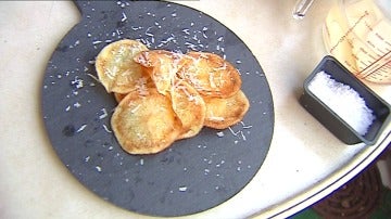 Patatas caseras al microondas Patatas caseras al microondas