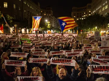 Concentración en Barcelona Concentración en Barcelona