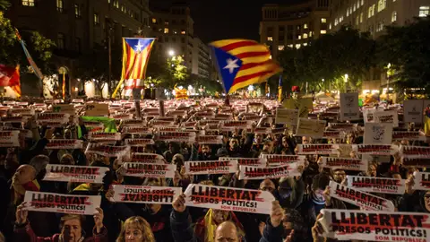 Concentración en Barcelona Concentración en Barcelona