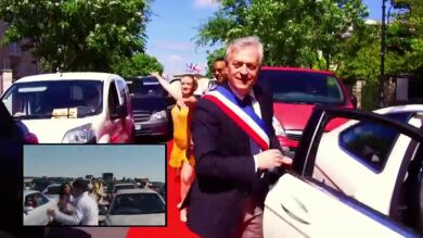 Los habitantes de un pequeño pueblo francés interpretan 'La la land' por las calles de su pueblo y se hacen virales