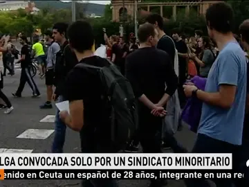 Cataluña vivirá este miércoles en forma de huelga general otra jornada de movilización para exigir la libertad de los exmiembros del Govern presos Cataluña vivirá este miércoles en forma de huelga general otra jornada de movilización para exigir la libertad de los exmiembros del Govern presos
