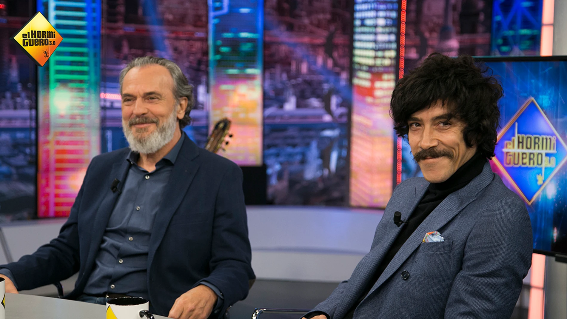José Coronado y Óscar Jaenada en 'El Hormiguero 3.0'