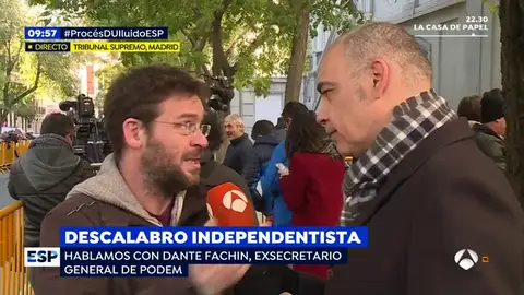 Fachin descarta "fichar" por ERC u otro partido porque la "gracia" es defender la pluralidad política y "se puede hacer sin ser diputado" Fachin descarta "fichar" por ERC u otro partido porque la "gracia" es defender la pluralidad política y "se puede hacer sin ser diputado"