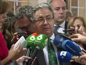 Zoido recuerda que España es un estado de derecho y que "nadie nos va a dar lecciones en Europa" Zoido recuerda que España es un estado de derecho y que "nadie nos va a dar lecciones en Europa"