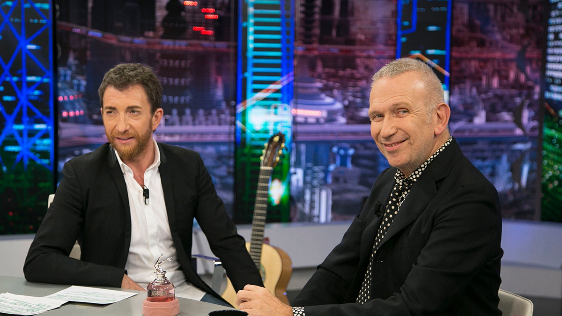 Jean Paul Gaultier confiesa en 'El Hormiguero 3.0' dónde surgió el diseño de pechos cónicos que vistió Madonna