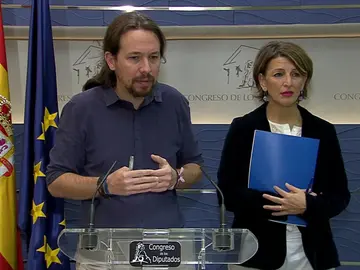 Iglesias deja la puerta abierta a pactos con ERC y carga contra el PSOE Iglesias deja la puerta abierta a pactos con ERC y carga contra el PSOE