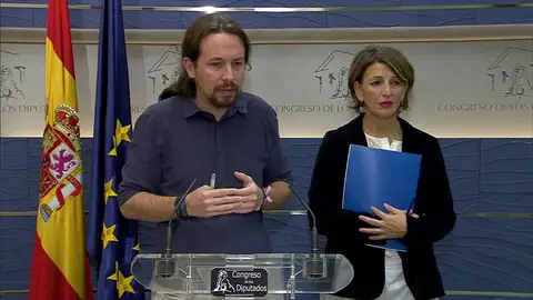 Iglesias deja la puerta abierta a pactos con ERC y carga contra el PSOE Iglesias deja la puerta abierta a pactos con ERC y carga contra el PSOE