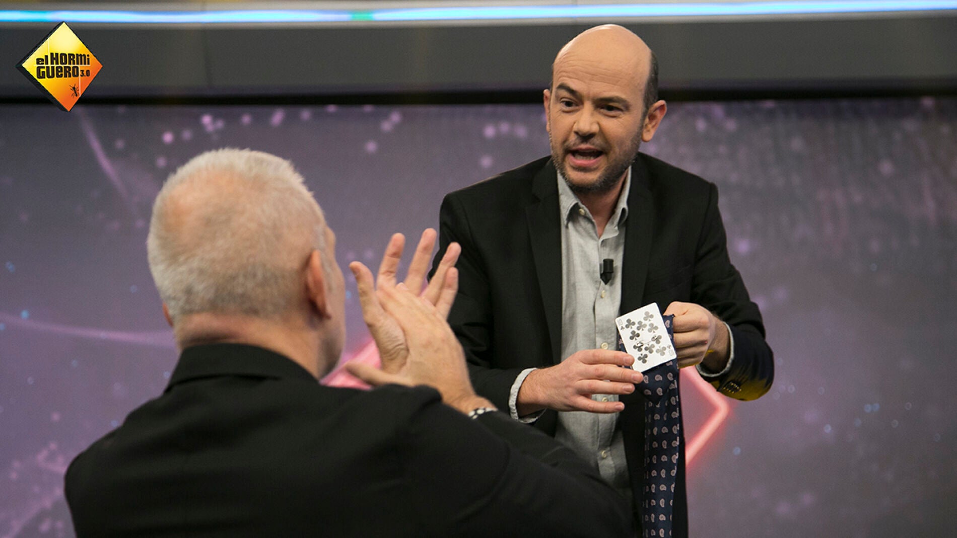 Jandro sorprende a Jean Paul Gaultier