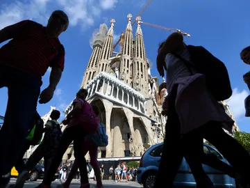 La Sagrada Familia de Barcelona La Sagrada Familia de Barcelona