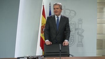 El portavoz del Gobierno y ministro de Educación, Cultura y Deporte, Íñigo Méndez de Vigo