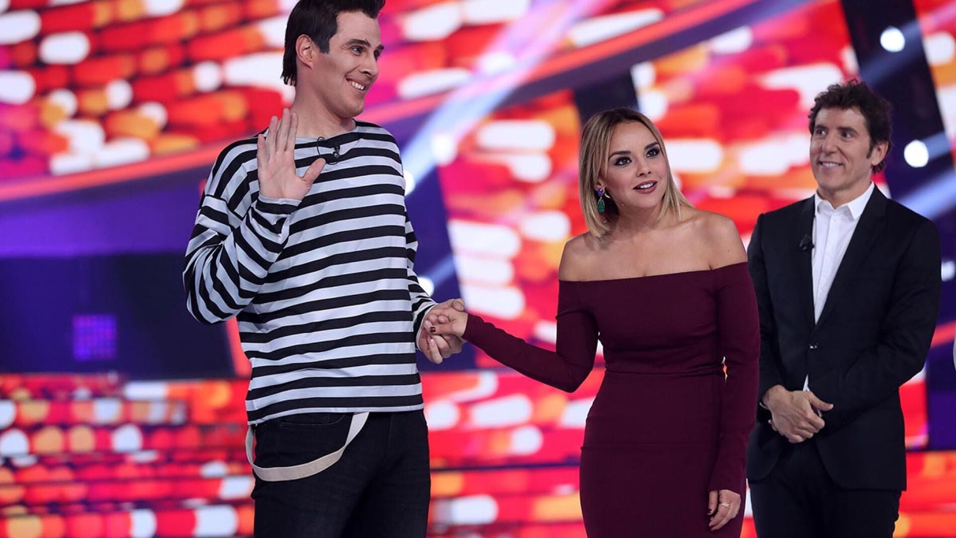 Chenoa da plant&oacute;n a David Amor en el escenario de &lsquo;Tu cara me suena&rsquo;