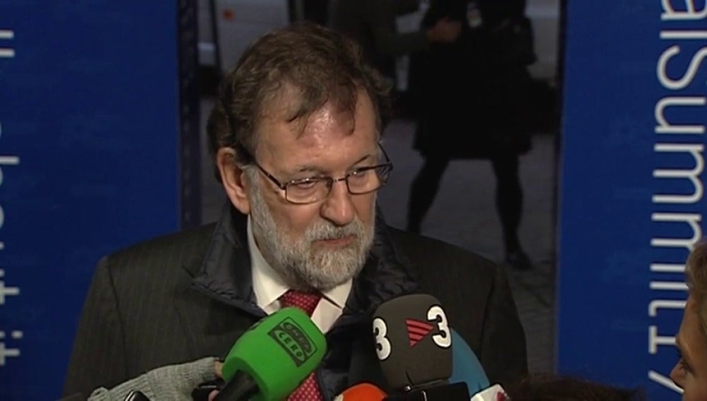 Rajoy, sobre la presunta amenaza de la que le acusa Rovira: "Es una enorme mentira y sobre todo es una vergüenza"