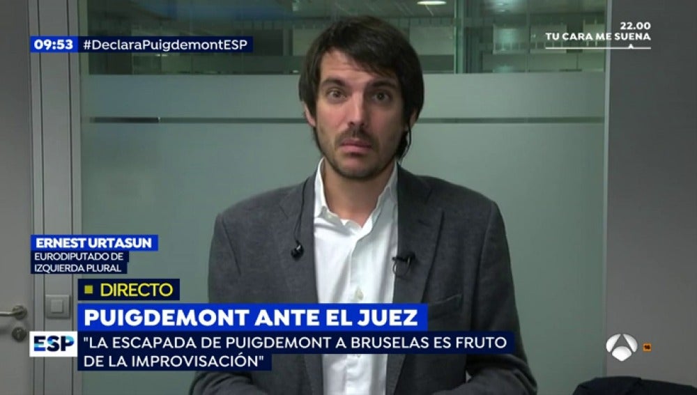 Urtasun, sobre Puigdemont y los exconsellers: "Tenemos ganas de ganarles y de pedirles responsabilidades en las urnas porque estamos muy enfadados con ellos"