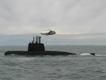 Imagen de archivo de un submarino