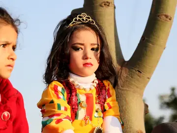 Una niña iraquí Una niña iraquí