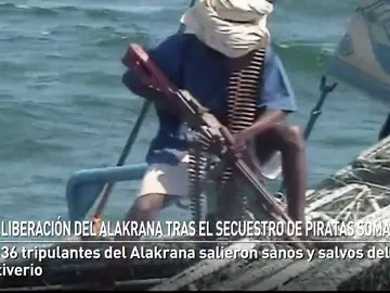 La liberación del Alakrana tras el secuestro de piratas somalíes La liberación del Alakrana tras el secuestro de piratas somalíes