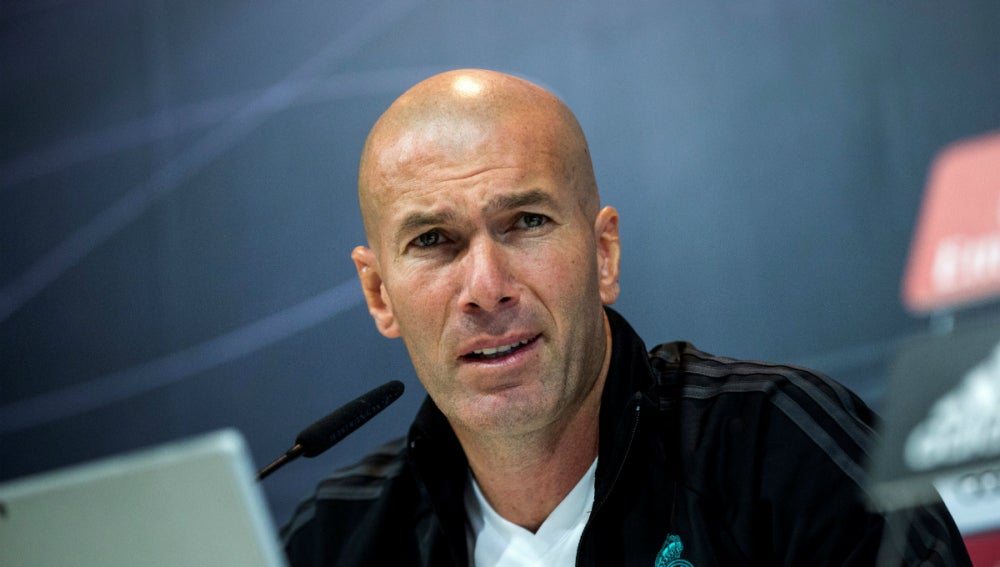 Zidane, en rueda de prensa