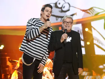 David Amor rememora la movida madrileña con ‘Mi agüita amarilla’ junto a Pablo Carbonell David Amor rememora la movida madrileña con ‘Mi agüita amarilla’ junto a Pablo Carbonell